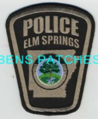 ARKANSAS,ELM SPRINGS POLICE 1